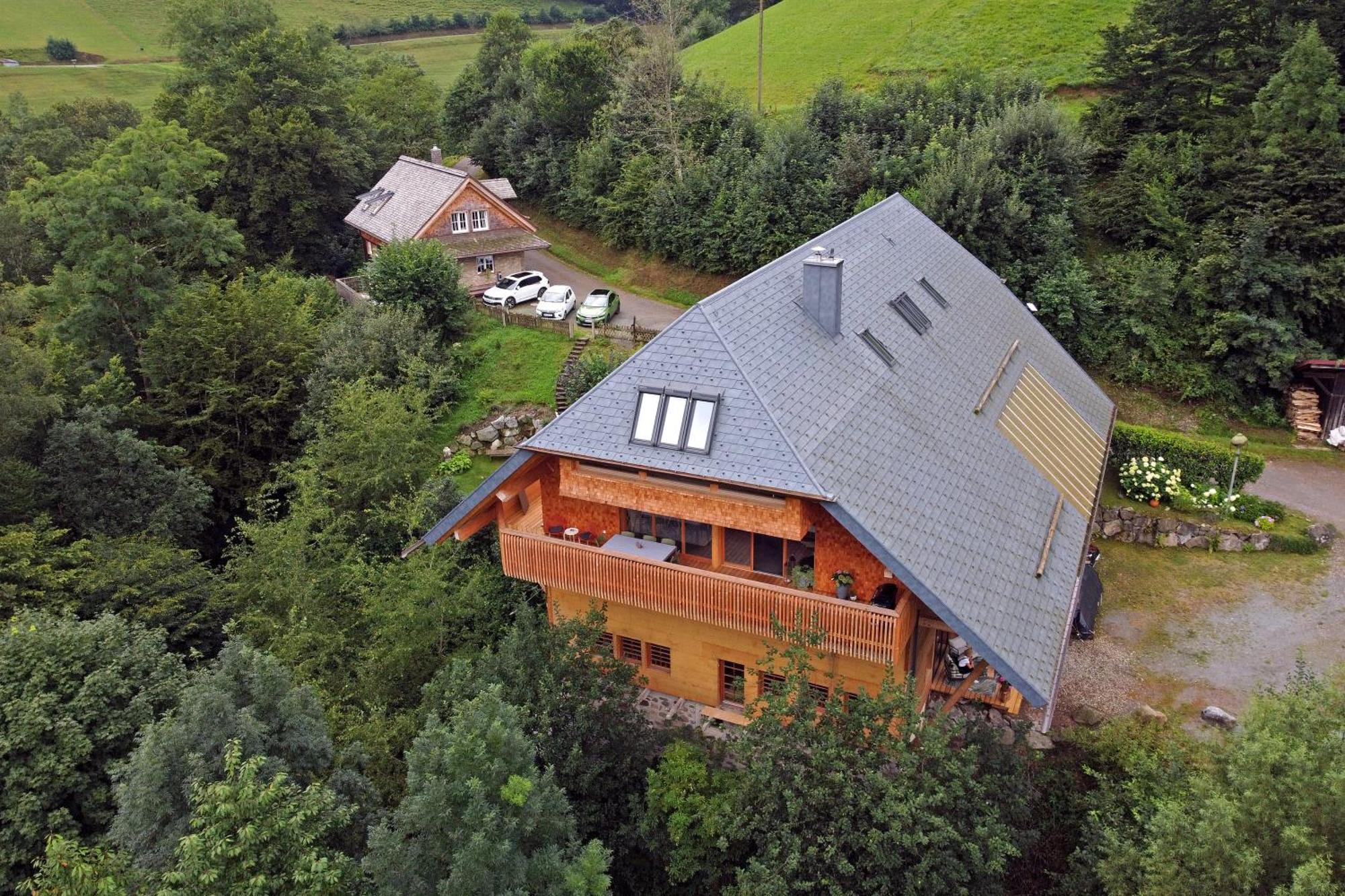 Ferienwohnung Im Loft-Style Mit Sauna Im Historischen Schwarzwaldhof Simonswald Kültér fotó