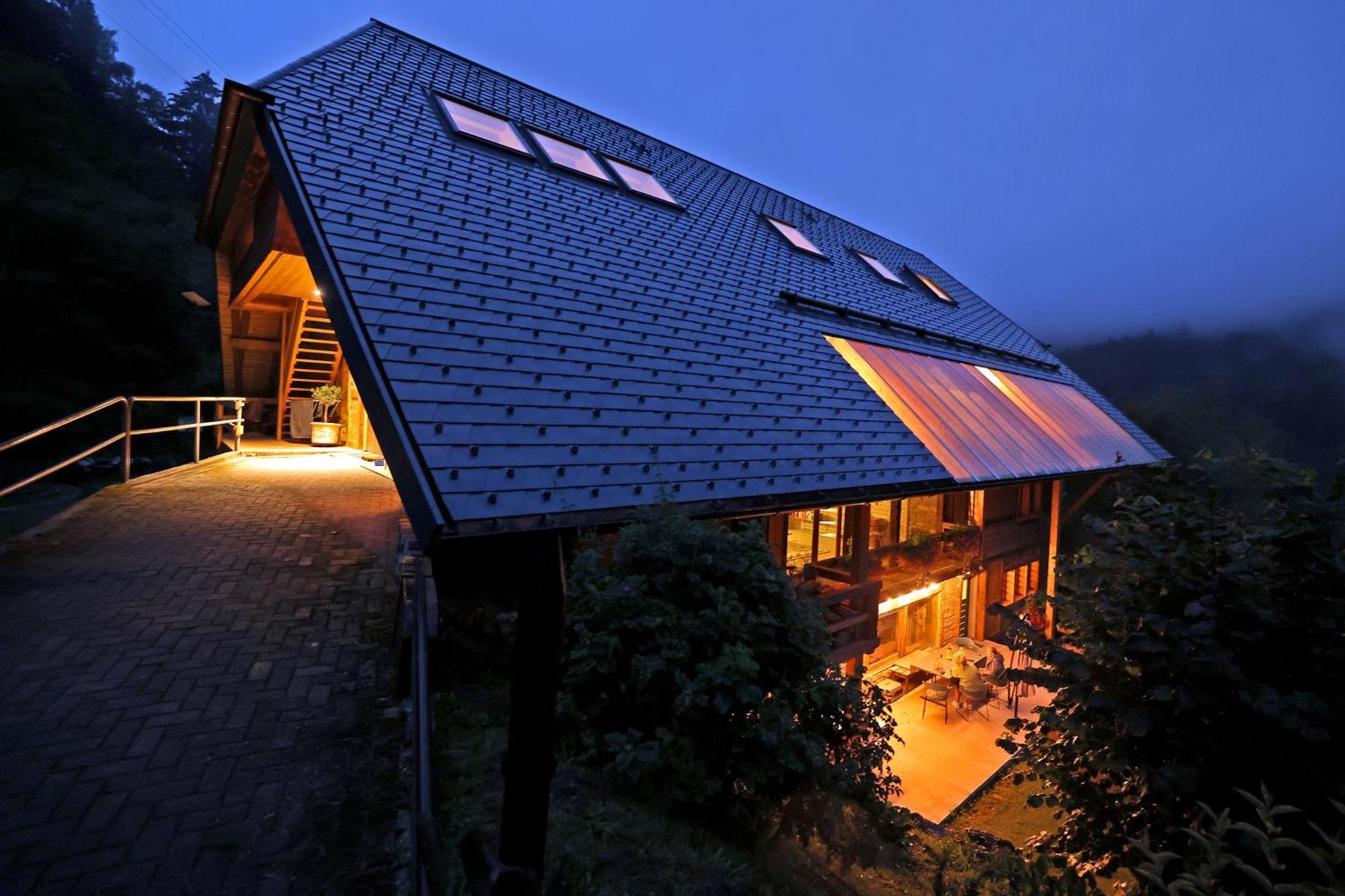 Ferienwohnung Im Loft-Style Mit Sauna Im Historischen Schwarzwaldhof Simonswald Kültér fotó