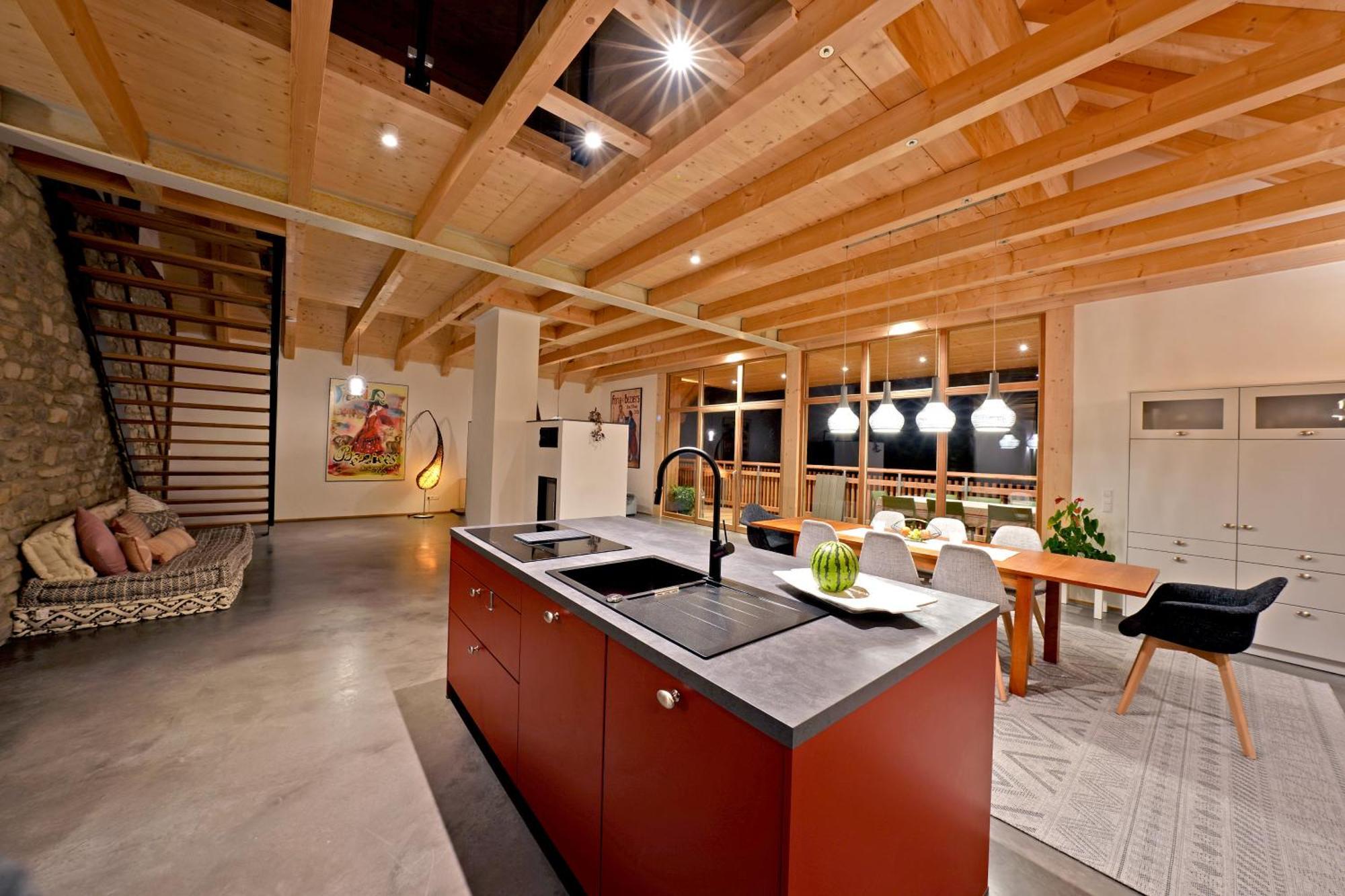 Ferienwohnung Im Loft-Style Mit Sauna Im Historischen Schwarzwaldhof Simonswald Kültér fotó