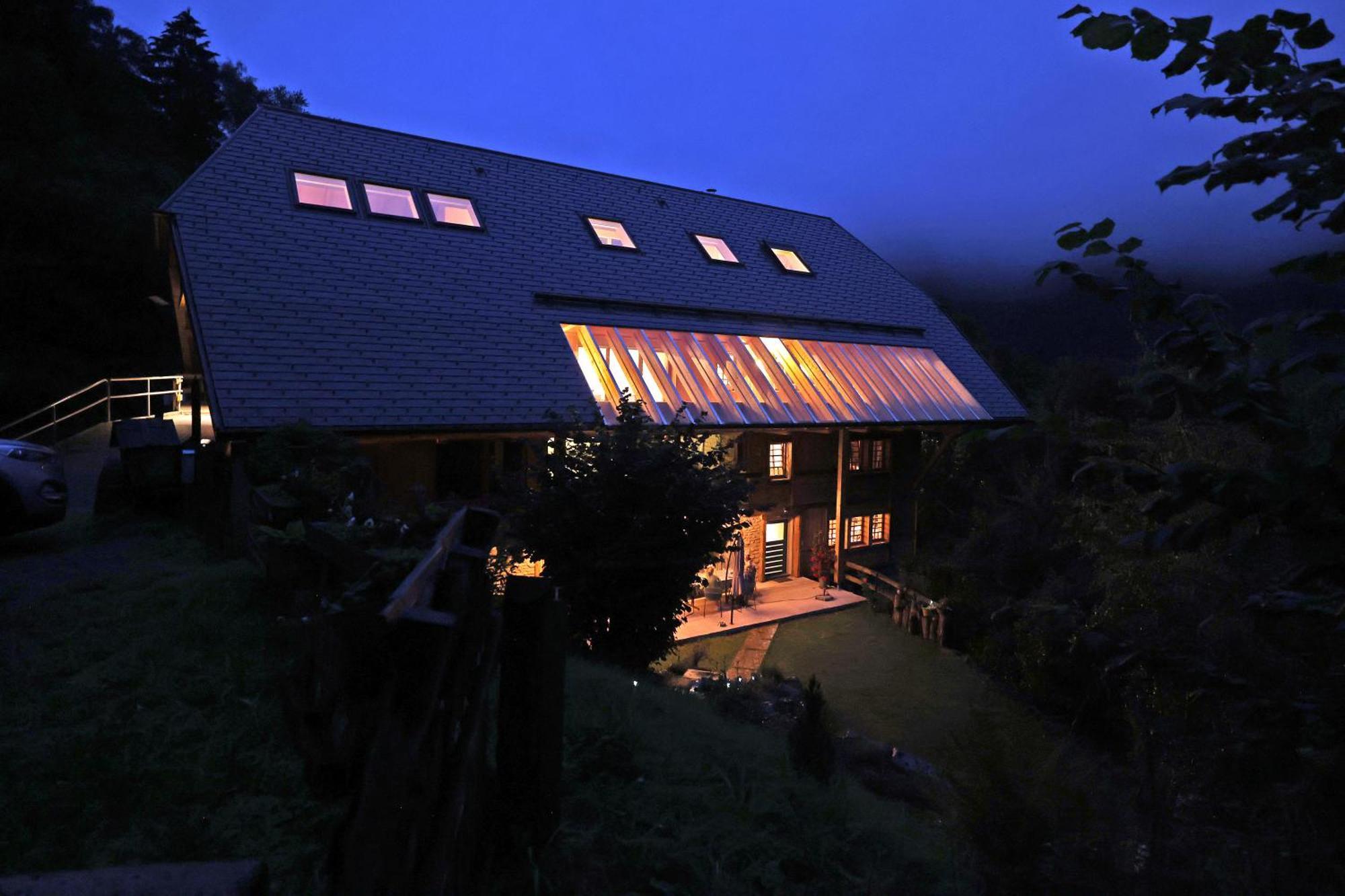 Ferienwohnung Im Loft-Style Mit Sauna Im Historischen Schwarzwaldhof Simonswald Kültér fotó